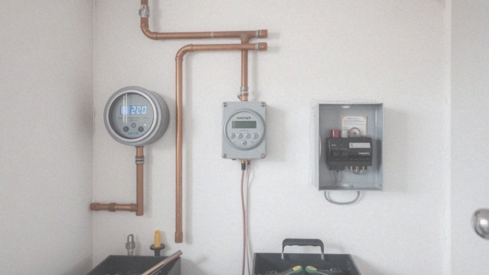 Jakie są szczegóły dotyczące instalacji gazowej i elektrycznej?
