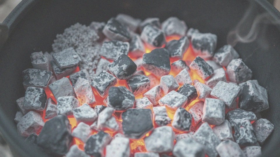 Jak poznać, że węgiel osiągnął właściwą temperaturę do grillowania?