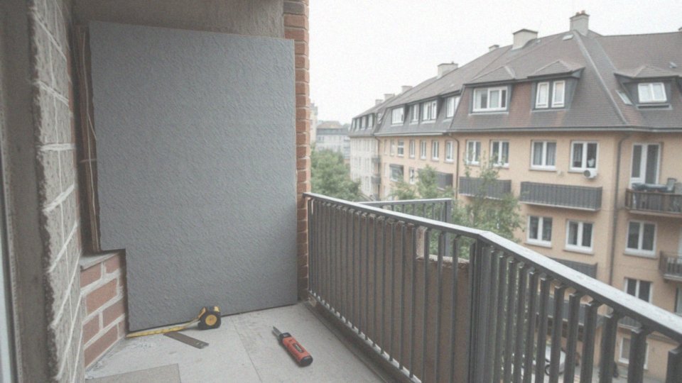 Jak skutecznie ocieplić balkon z użyciem różnych materiałów?