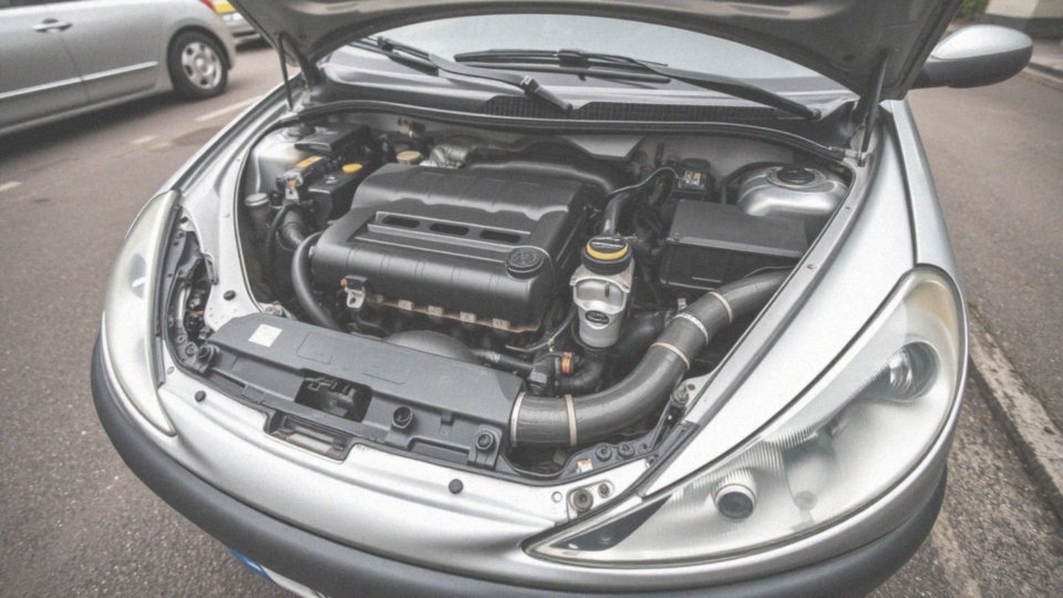 Jakie silniki benzynowe LPG można znaleźć w Peugeot 206?