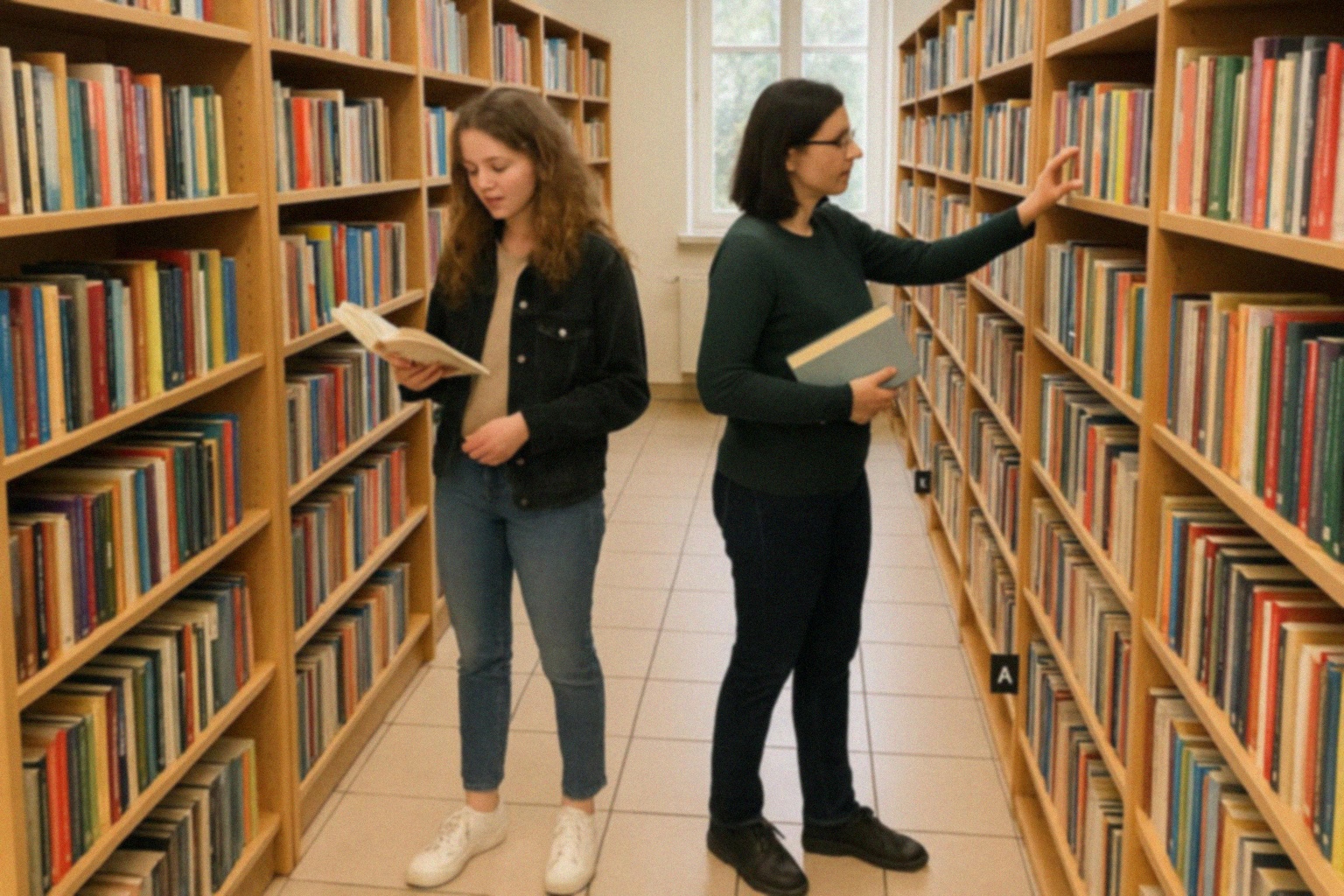 Młodzi czytelnicy dyskutowali o książkach w Bibliotece Jasło