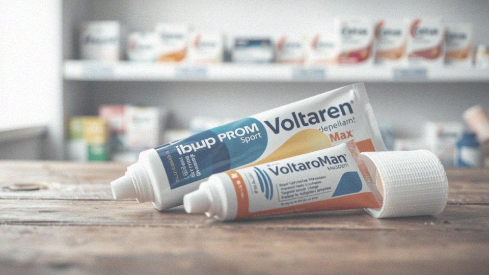 Ibuprom Sport żel czy Voltaren Max – który lepszy na ból?