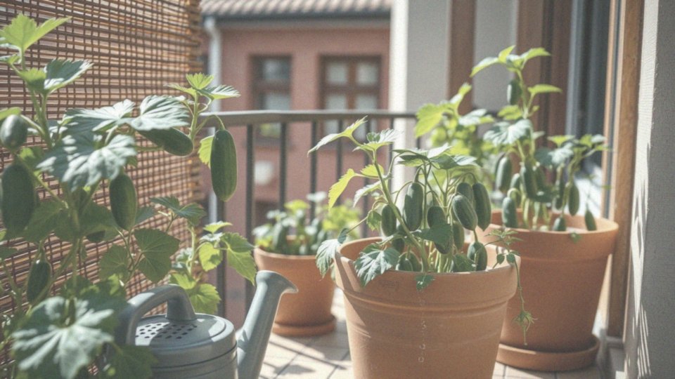 Uprawa ogórków w doniczkach – jak osiągnąć obfite zbiory?